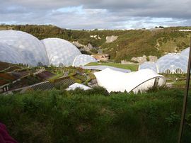 The Eden Project, 40 minute drive