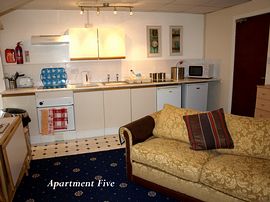 Apartment 5 - sleeps up to 4 persons.