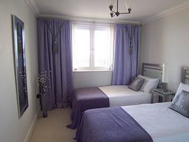 The twin bedroom