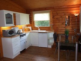 Kitchen area Coquet Lodge