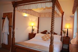 Uppermoor Farmhouse - one of the bedrooms