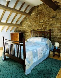One of the barn bedrooms