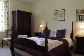 Double bedroom at Green Bank in West Burton.