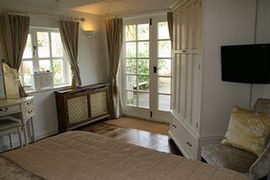 Master Bedroom with TV & En-suite shower room
