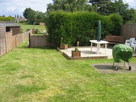 the back garden looking to Kemps Field