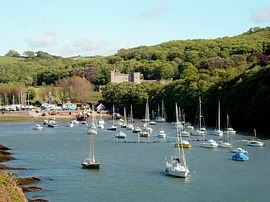Watermouth Cove and castle