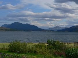 The view towards Poolewe.