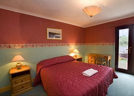 The Master Bedroom in a Two Bedroom Hillside 