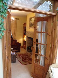 Sunny Cottage Lounge viewed from the Sun Room