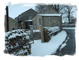 West Close Cottage in winter