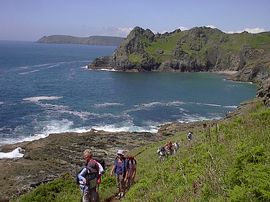 South Devon's coast