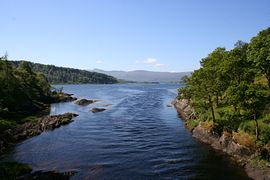 River Aline into Loch Aline
