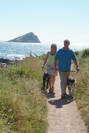 Coastal path walk