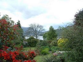 Garden seen from the chalet