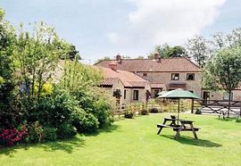 Cottages from Garden