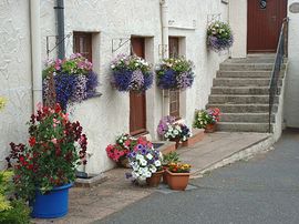 Cottage courtyard