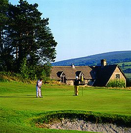 cottages on a golf course