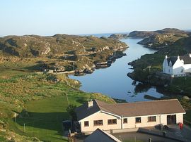 Looking down onto Bayhead