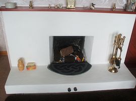 Fireplace in Lounge