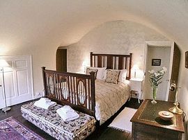 Master bedroom with domed ceiling