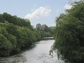 Doune Castle and the River Teith