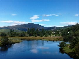 Ben Ledi and River Teith