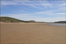 Local beach 10 mins walk