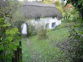 Cottage taken from the gate