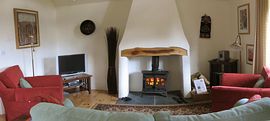 Sitting Room with log-burner