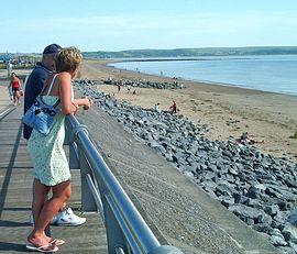 Beach at Llanelli