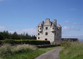Faside Castle - Woodside lies in the grounds