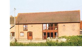 Exterior view of barn conversion - 3 cottages