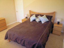 King Size Oak Framed Bed