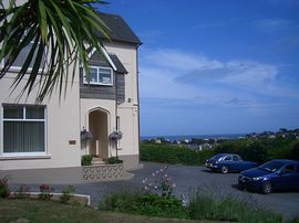 Garden view to sea