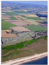 Aerial view of the park