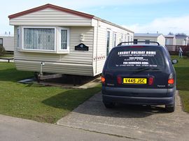 exterior of holiday home