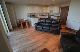 Lounge area of one of our cottages