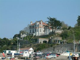 Wolborough looking down on the beach