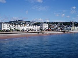 Teign Court viewed from the Grand Pier