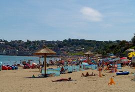 Swanage beach