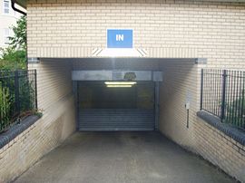 Secure underground parking