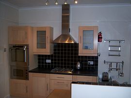 Fully equipped modern fitted kitchen