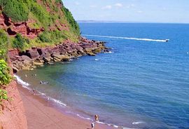 Maidencombe beach