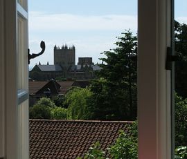 Wells Cathedral from Bedroom 1