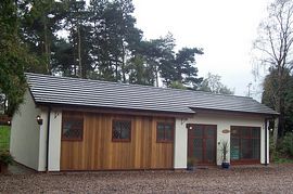 front of Dalraddy Cottage