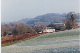 The cottage on left of the main house