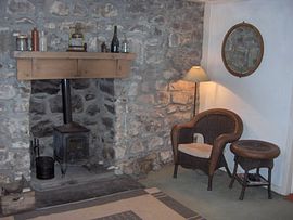 The Cottage at Coille Bheag - living room