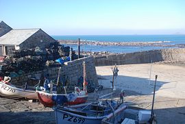 Sennen Cove Fishing Boats