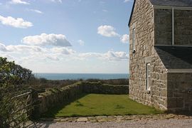 Cottage and sea view