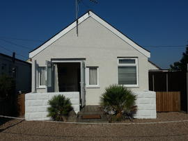 Front of the cottage